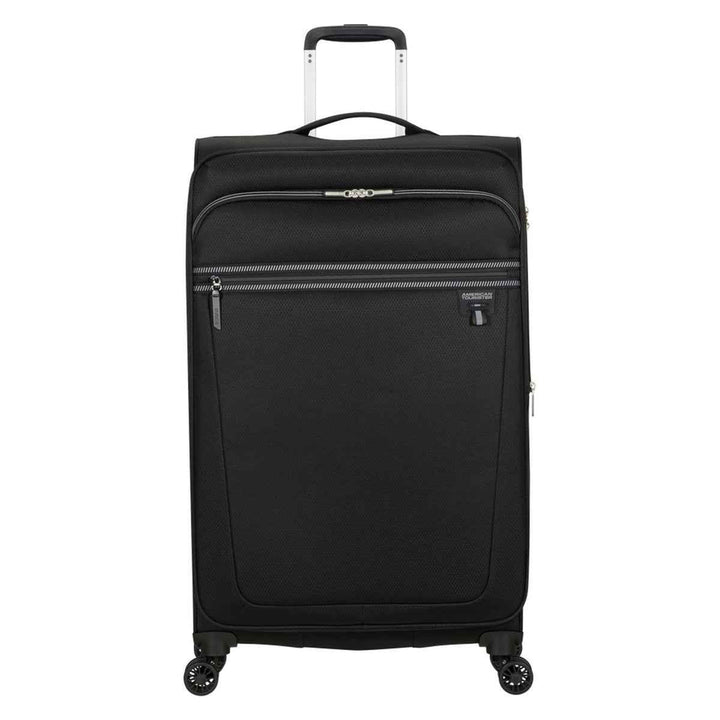 American Tourister Aerospin 80 cm Black Large Suitcase