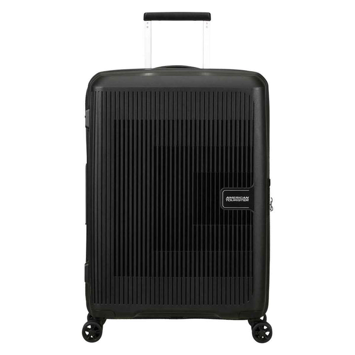 American Tourister Aerostep 65 cm Black Medium Suitcase