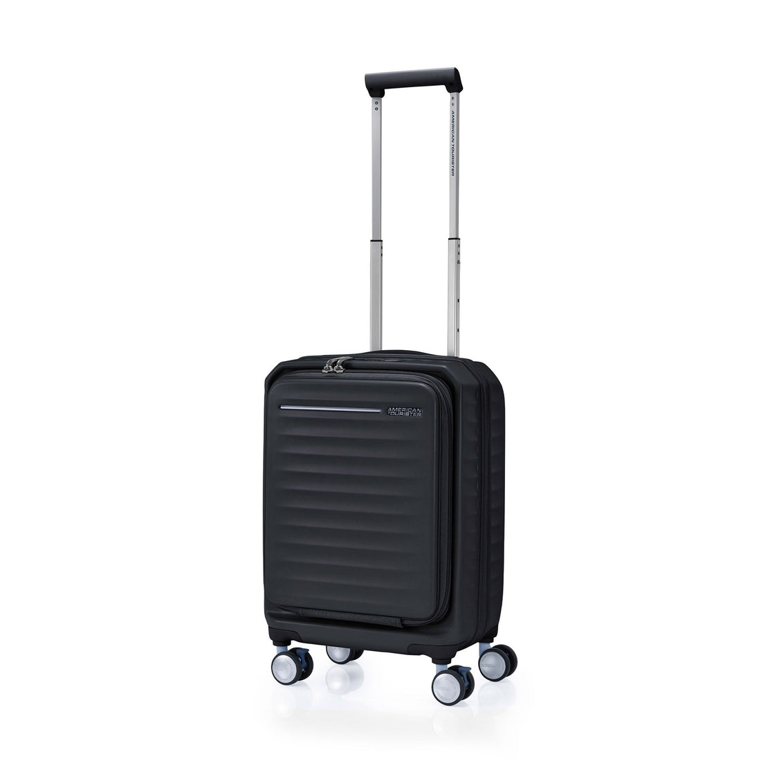 American Tourister Frontec V2 54 cm Black Cabin Suitcase