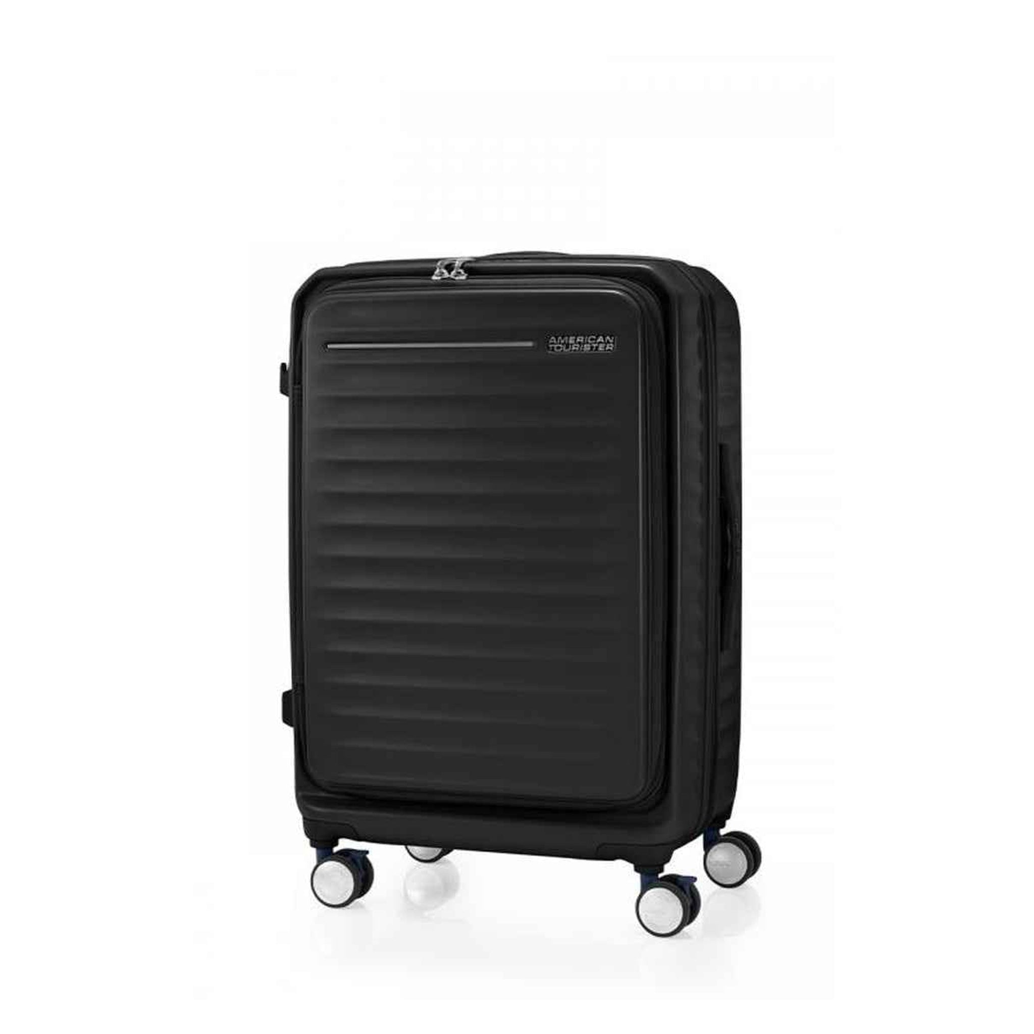 American Tourister Frontec V2 68 cm Black Medium Suitcase