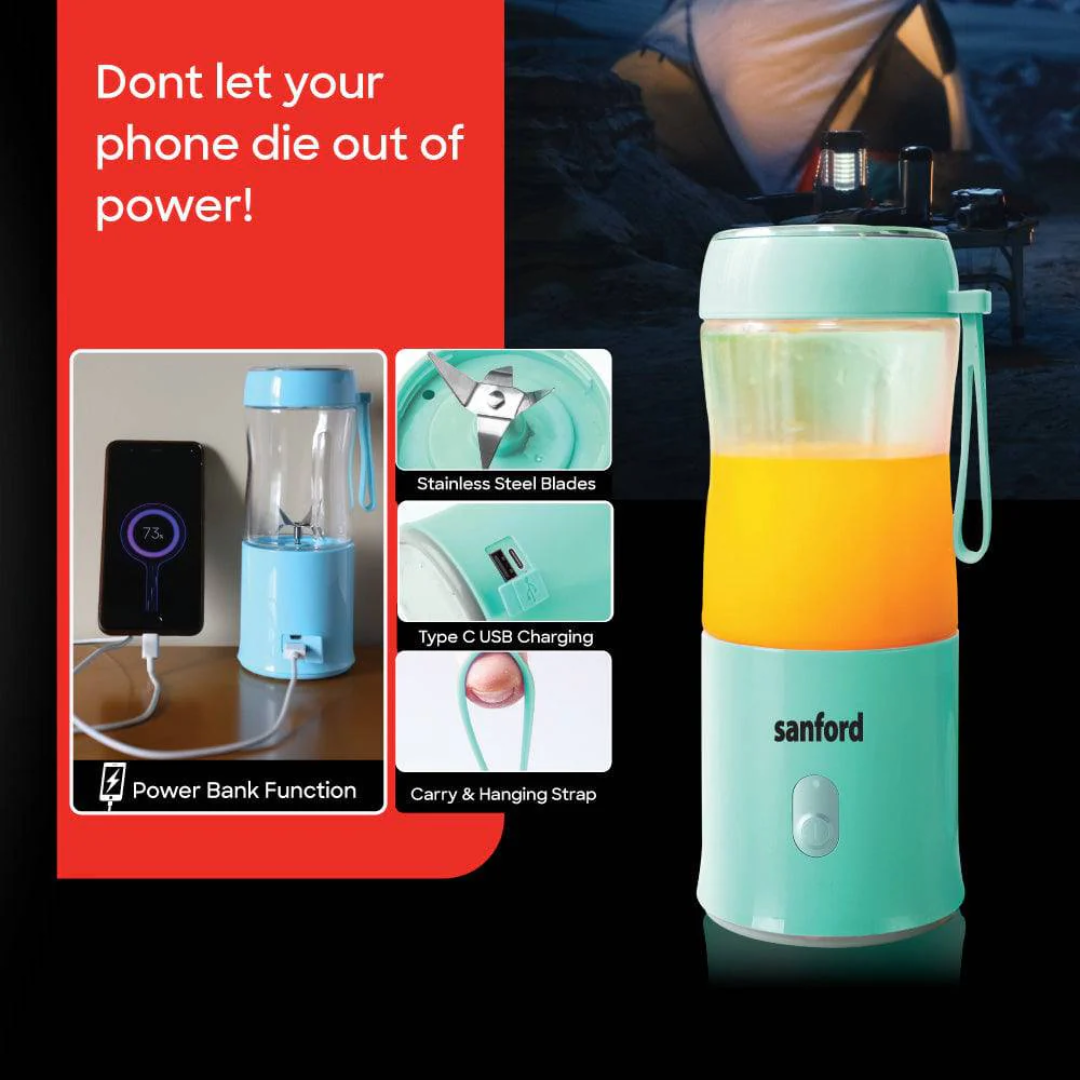 Sanford rechargeable blender SF6810BR, side view
