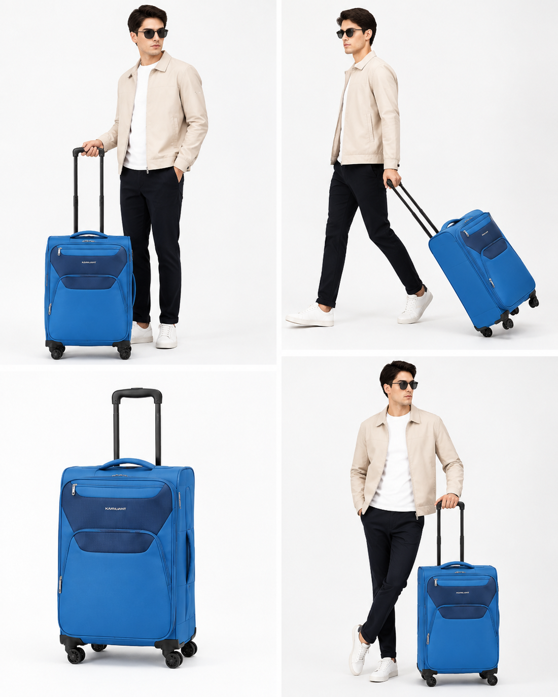 Kamiliant Bali CLX Spinner 56 cm — Royal Blue — gallery view 4