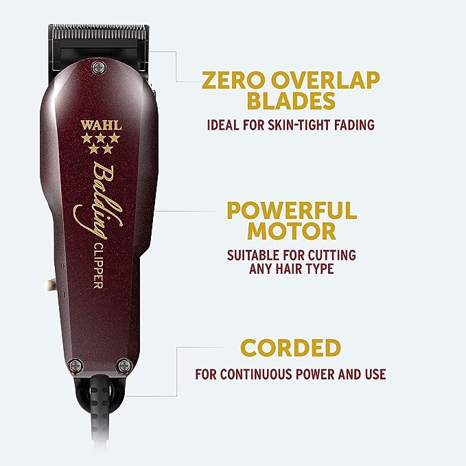 Wahl Professional 5-Star Balding Clipper- 8110
