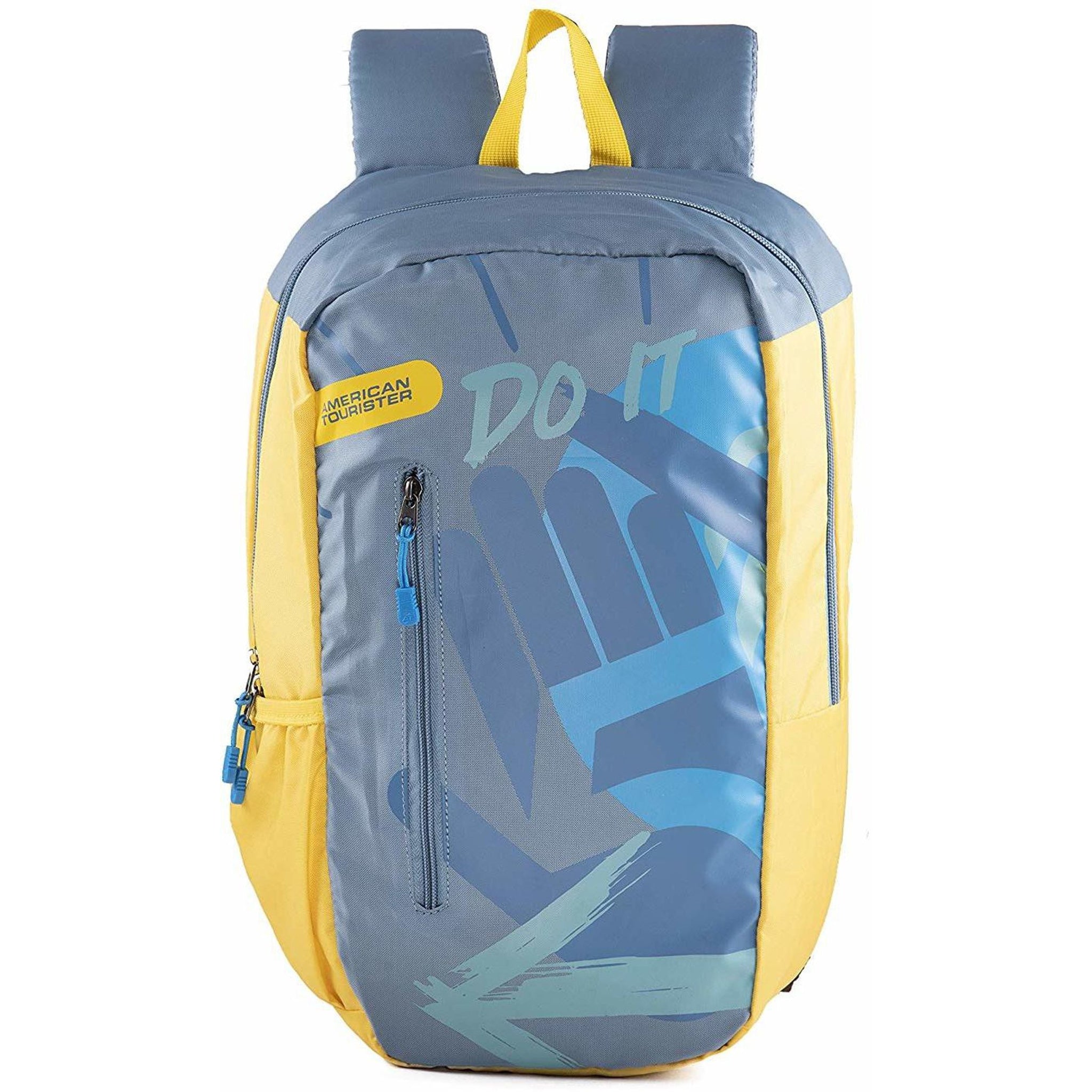 American Tourister BFF 02 — Grey Backpack — front view