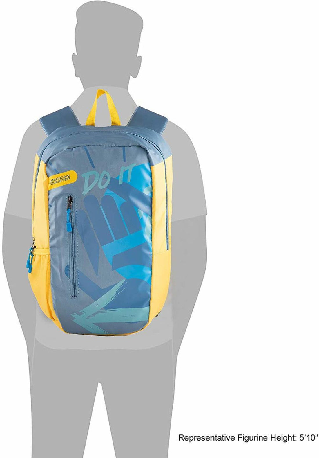 American Tourister BFF 02 — Grey Backpack