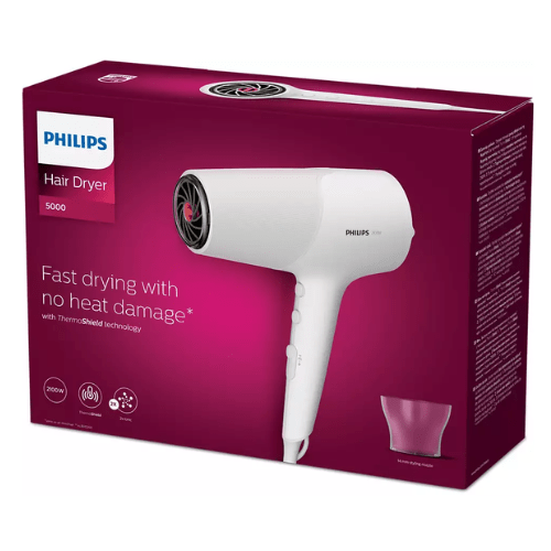 Philips 5000 Series Hair Dryer 2100W BHD500/03 | Buy in Kenya | Red Rhino