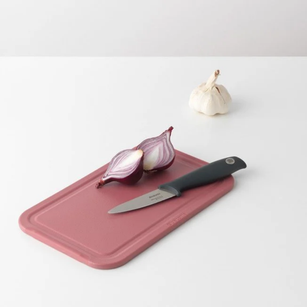 Brabantia Tasty Chopping board and Knife Block set of 3 each - Red Rhino