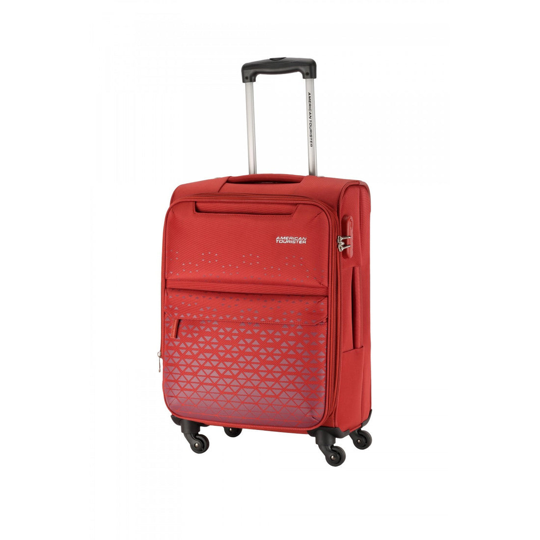 American Tourister Bradford Spinner 68 cm — Rust Medium Suitcase — front view, angled view