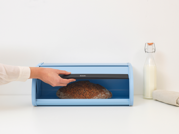 Roll top bread bin- Dreamy Blue (sku 203107