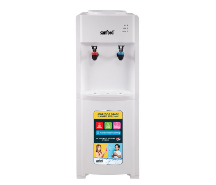 Sanford 2-Tap Top Loading Water Dispenser SF1403WD