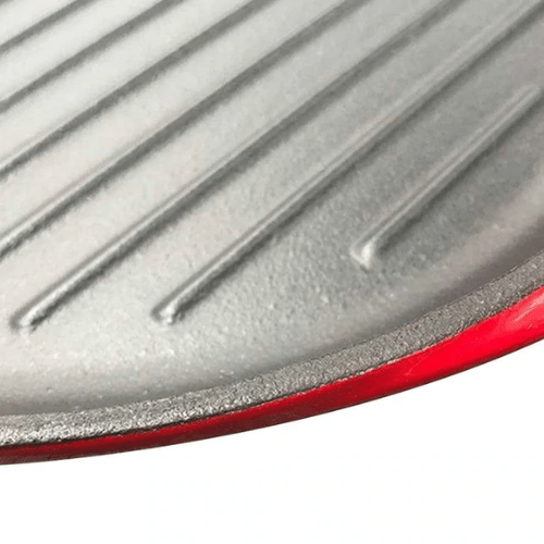 Enameled Cast Sizzler/Frying Pan - 25CM HM-BA180 - Red Rhino