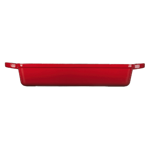 Enameled Cast Iron Rectangular Roaster/Lasagna Pan Casserole 38 x 27 x 8.5cm -BA176 - Red Rhino