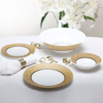 Luminarc Celebration 46pc Dinner Set