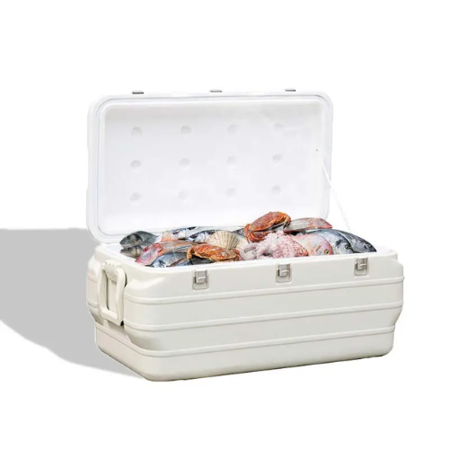 ECooler Foam Hard Cooler - 170L - White - Red Rhino