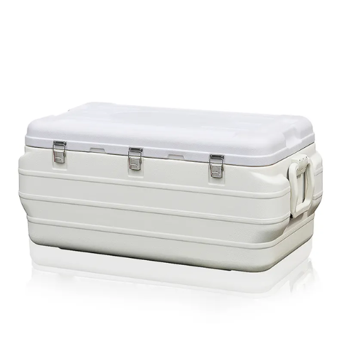 ECooler Foam Hard Cooler - 170L - White - Red Rhino