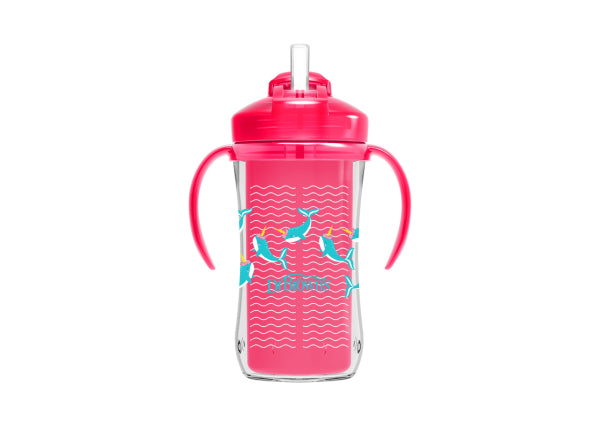 Dr. Brown's 300ml Insulated Straw Cup - Pink TC01201 - Red Rhino