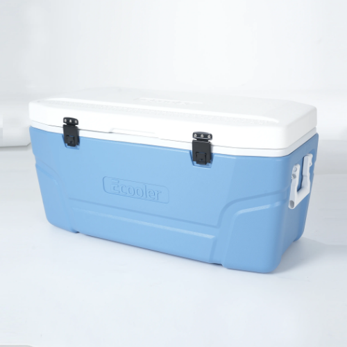 ECooler Foam Hard Cooler - 105L - Blue - Red Rhino