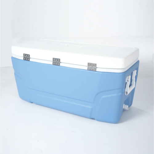 ECooler Foam Hard Cooler - 105L - Blue - Red Rhino