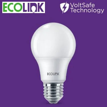Ecolink LED Bulb 8W E27 Warm White W 806 Lumens - Screw Type - Set of 6 - Red Rhino
