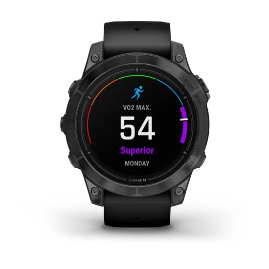 Garmin epix Pro (Gen 2), front display showing VO2 max information