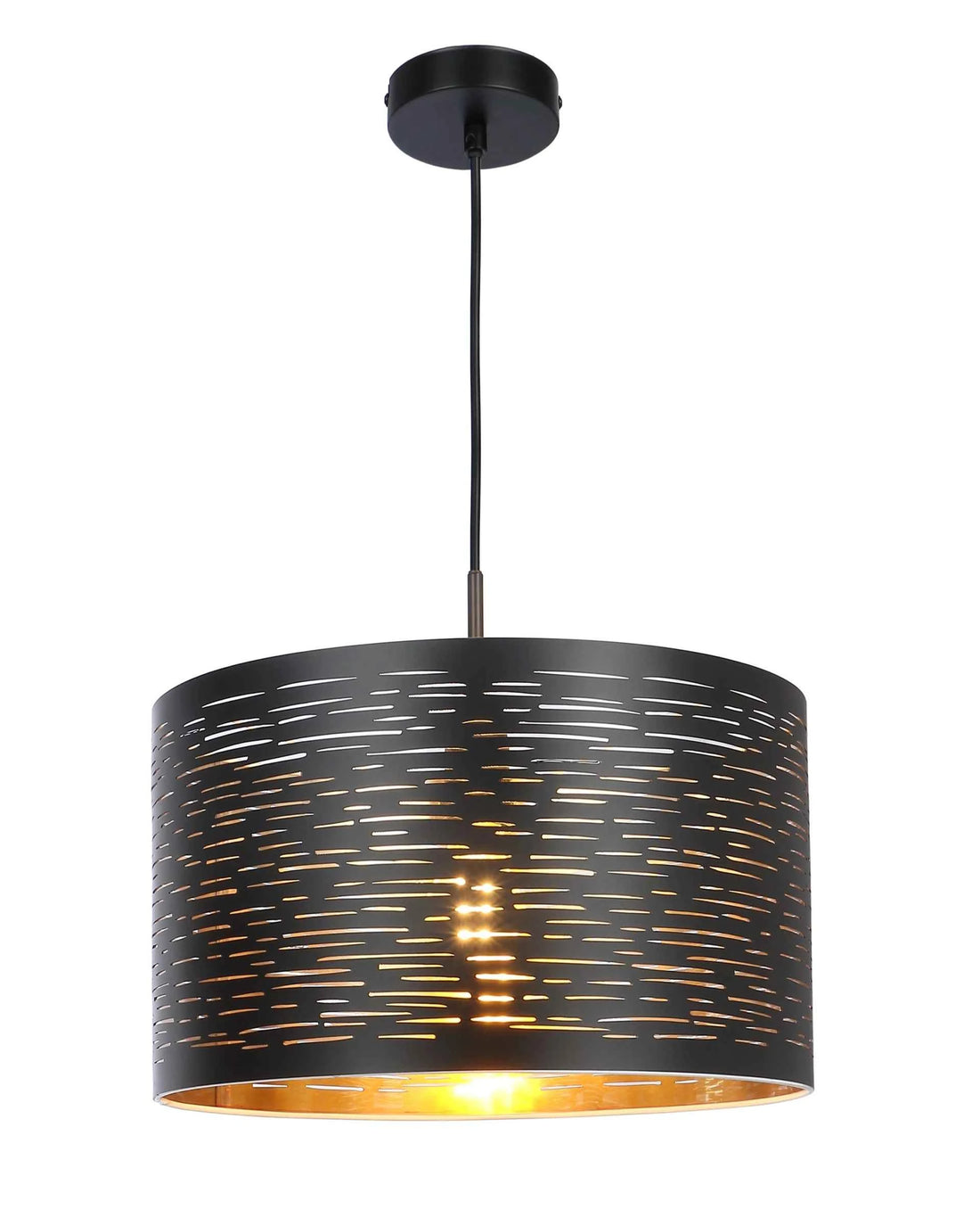 GLOBO TUNNO Pendant Light Black Gold E27 15342 | Buy in Kenya | Red Rhino