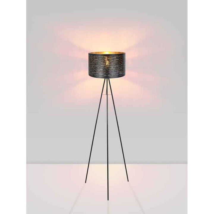 GLOBO TUNNO Floor Lamp Black Gold E27 15342S | Buy in Kenya | Red Rhino