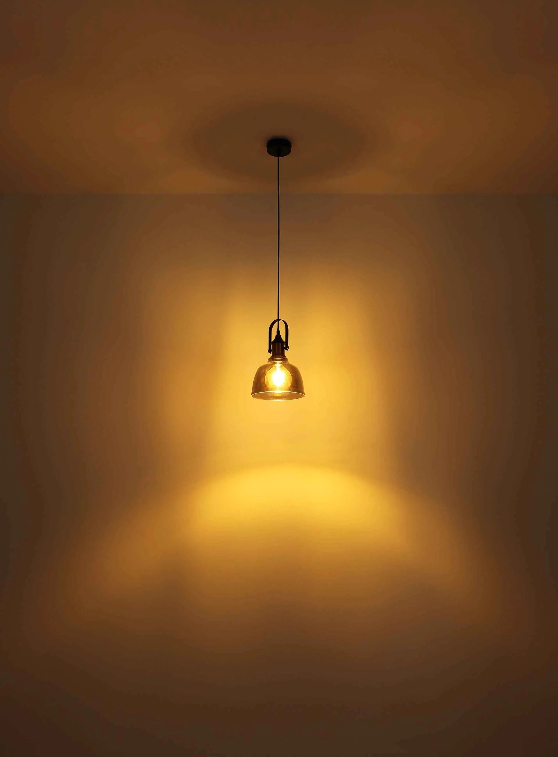 GLOBO Pendant Light Black Brass Glass E27 15558H1 | Buy in Kenya | Red Rhino