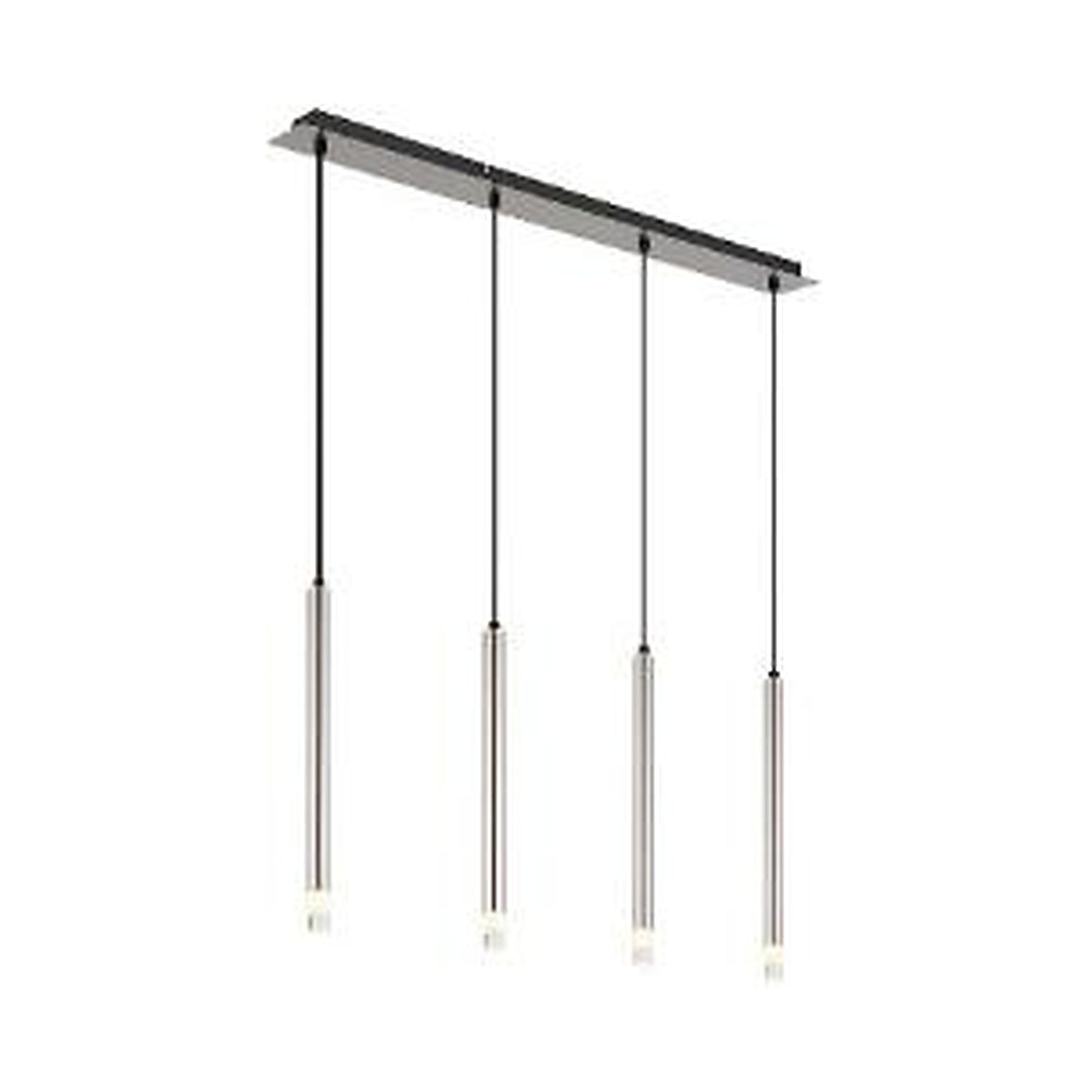GLOBO Pendant Light Nickel Matt Acrylic 4xG9 15629N-4 - square hero product image