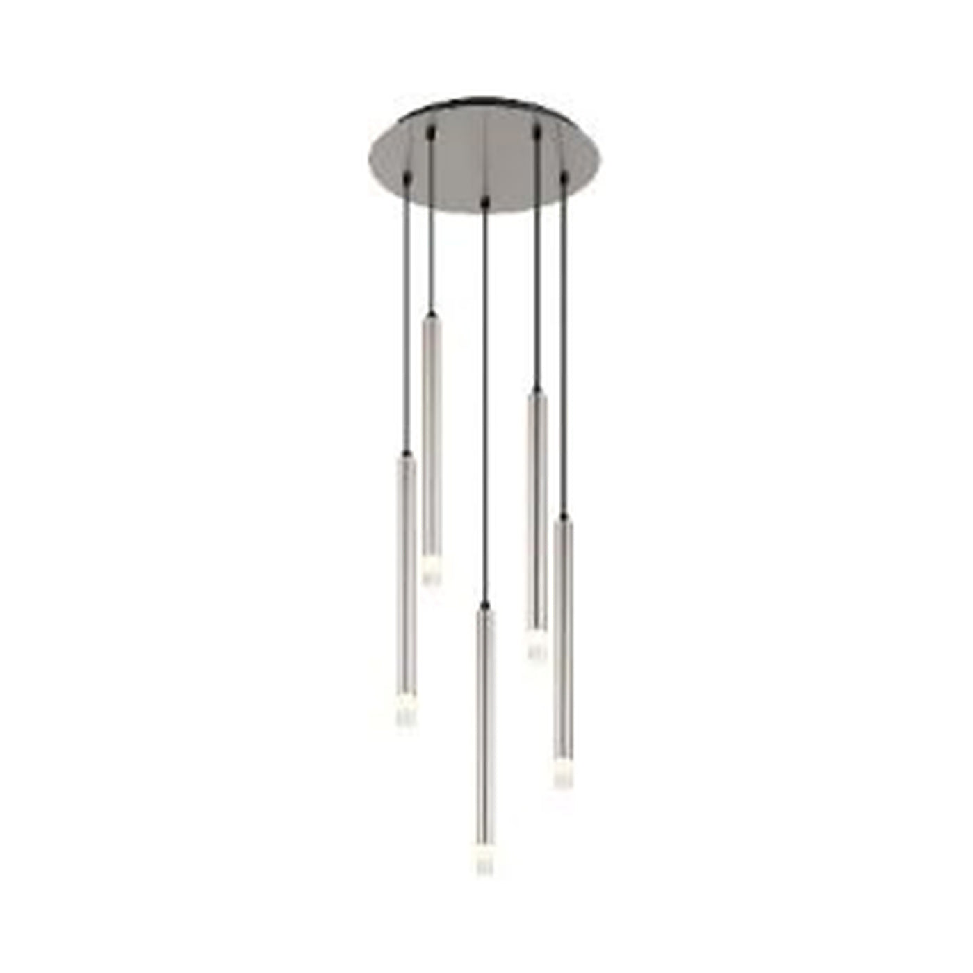 GLOBO Pendant Light Nickel Matt Acrylic 5xG9 15629N-5 - square hero product image