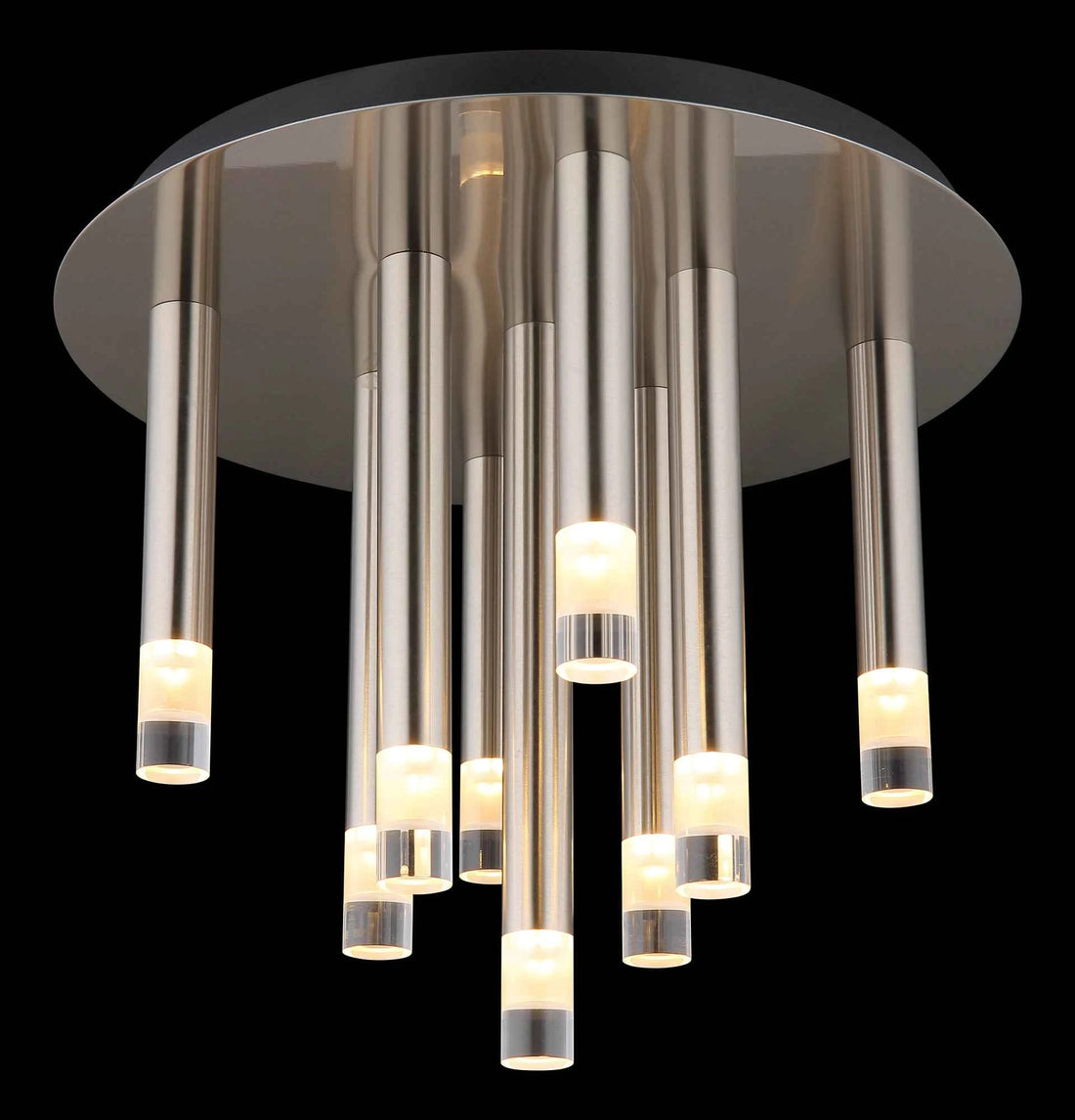 GLOBO Ceiling Light Nickel Matt Acrylic 9xG9 15629N-9D | Buy in Kenya | Red Rhino