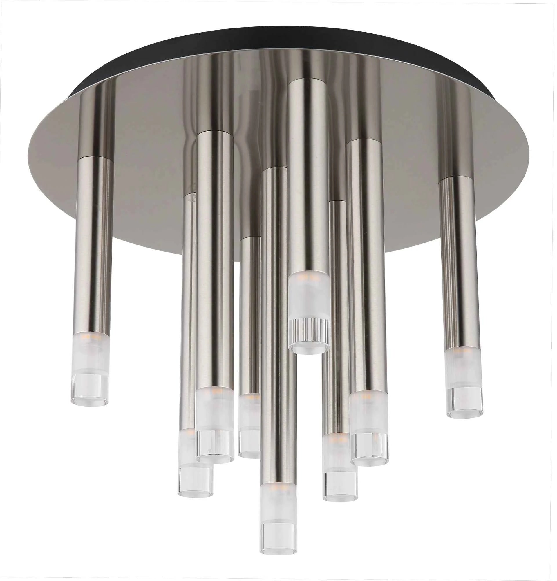 GLOBO Ceiling Light Nickel Matt Acrylic 9xG9 15629N-9D | Buy in Kenya | Red Rhino