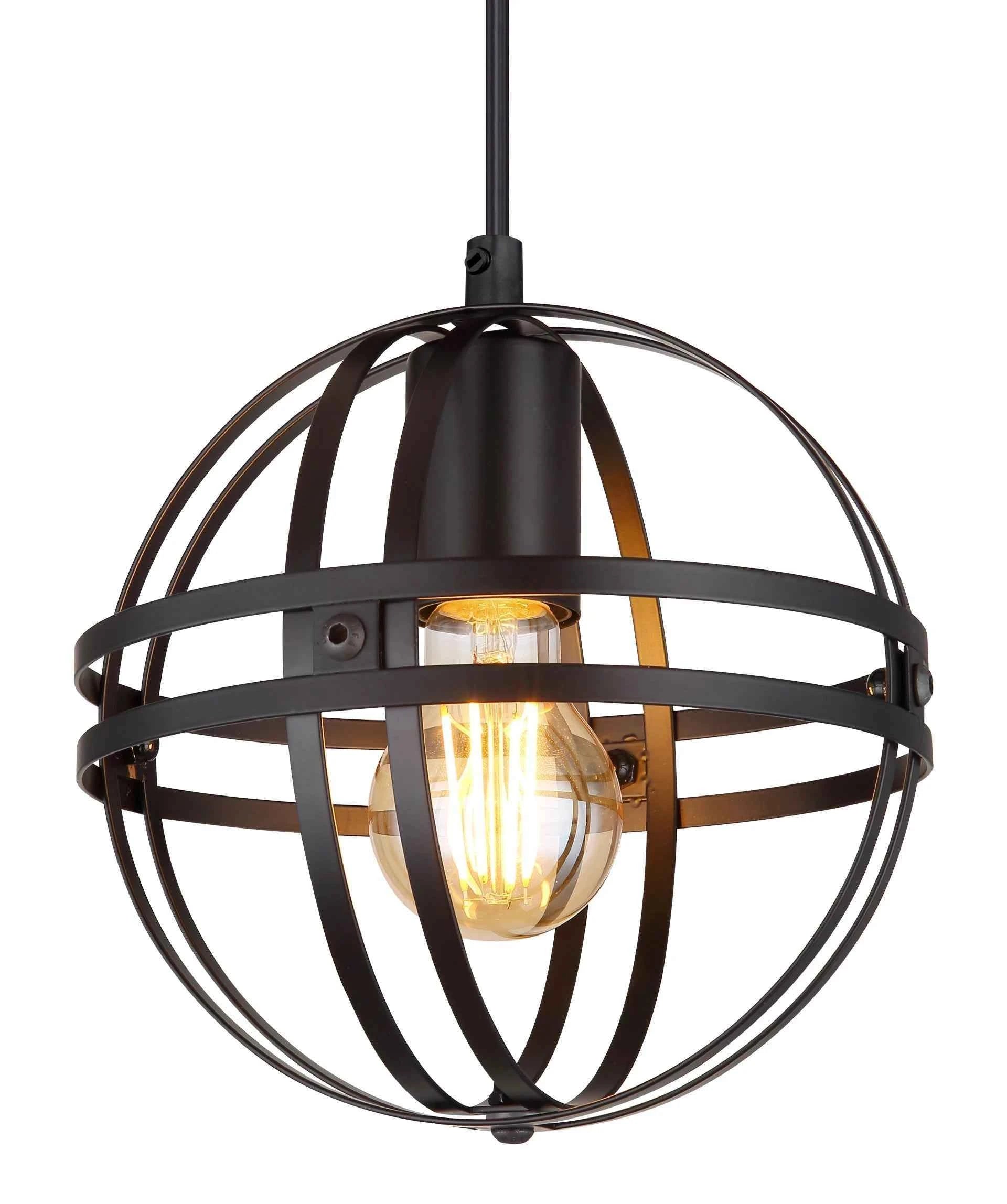 GLOBO Pendant Light Black E27 15639H | Buy in Kenya | Red Rhino