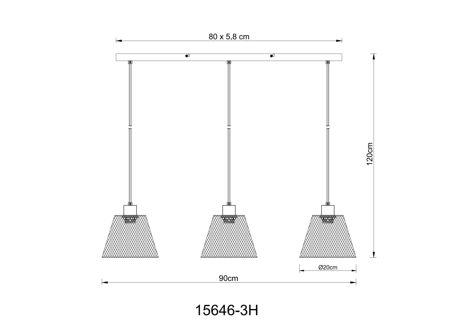 Globo 15646-3H additional product view 6