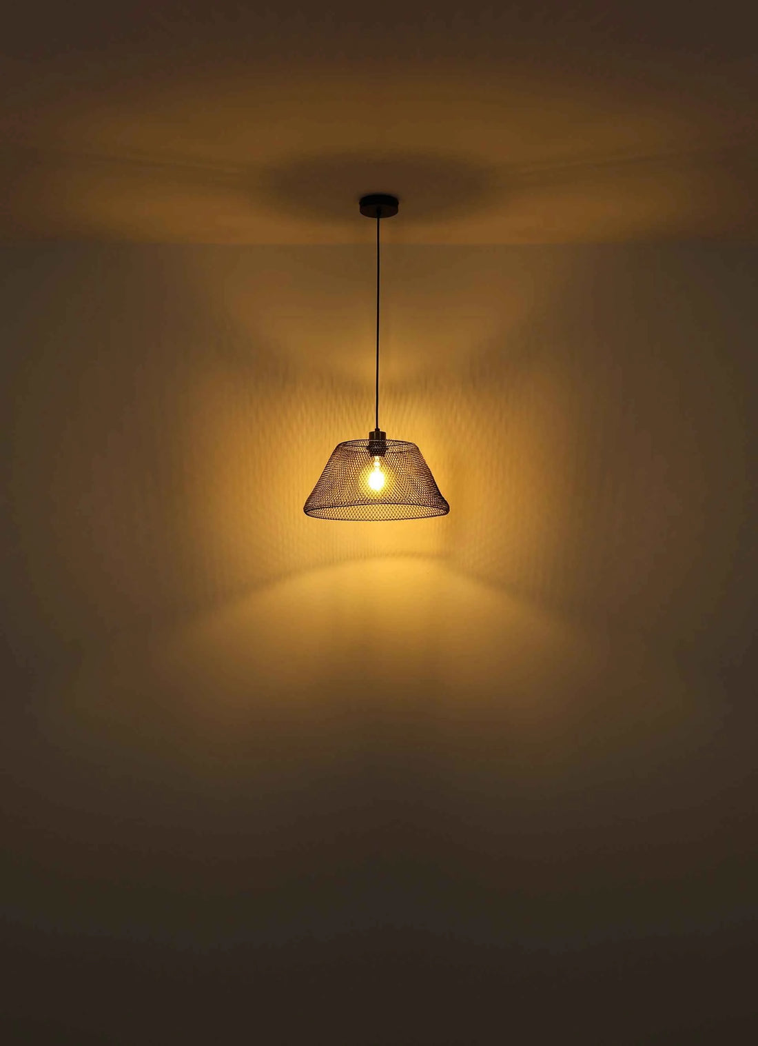 GLOBO Pendant Light Black Gold Antique Mesh E27 15646H | Buy in Kenya | Red Rhino