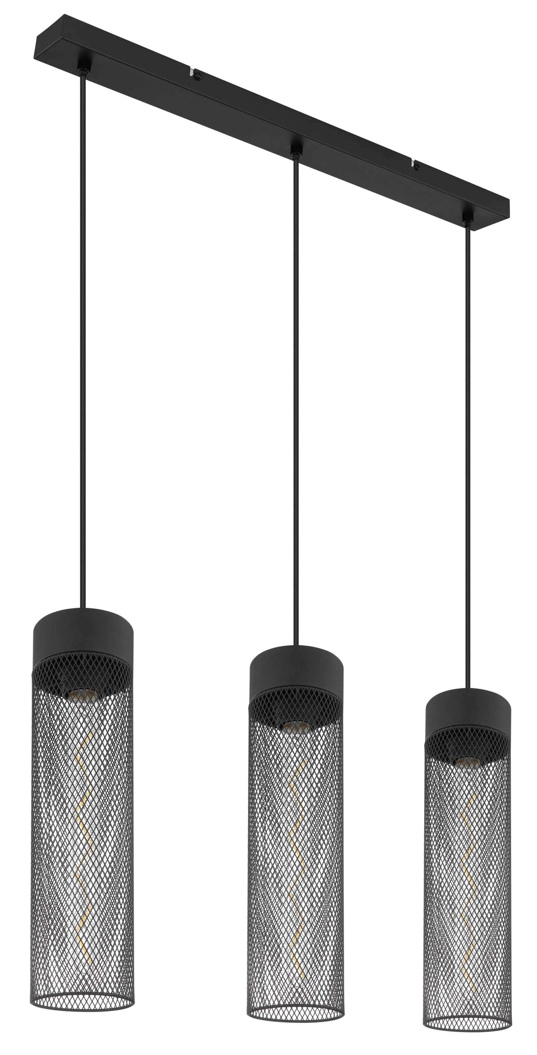 GLOBO Pendant Light Black Mesh 3xE27 15649-3H | Buy in Kenya | Red Rhino