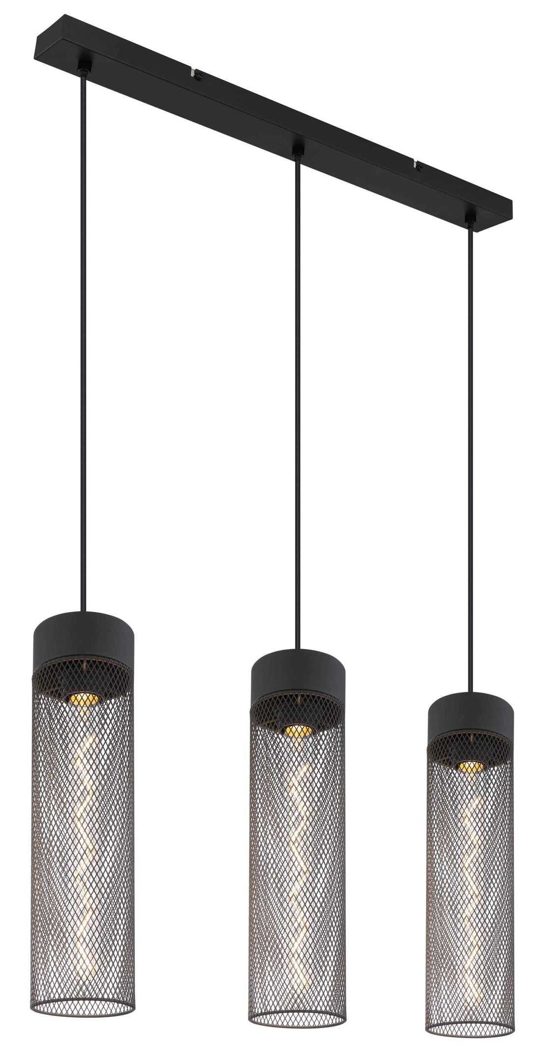 GLOBO Pendant Light Black Mesh 3xE27 15649-3H | Buy in Kenya | Red Rhino