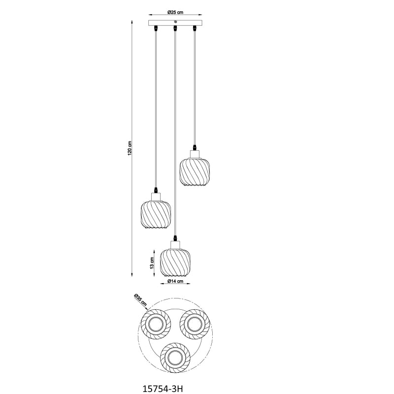 Globo 15754-3H additional product view 7