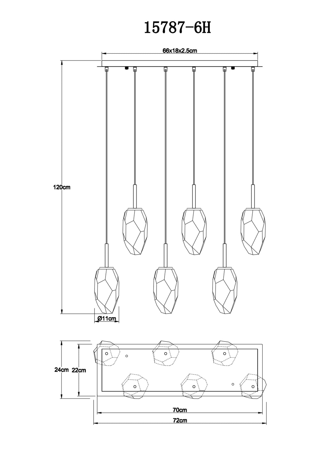 Globo 15787-6H additional product view 7