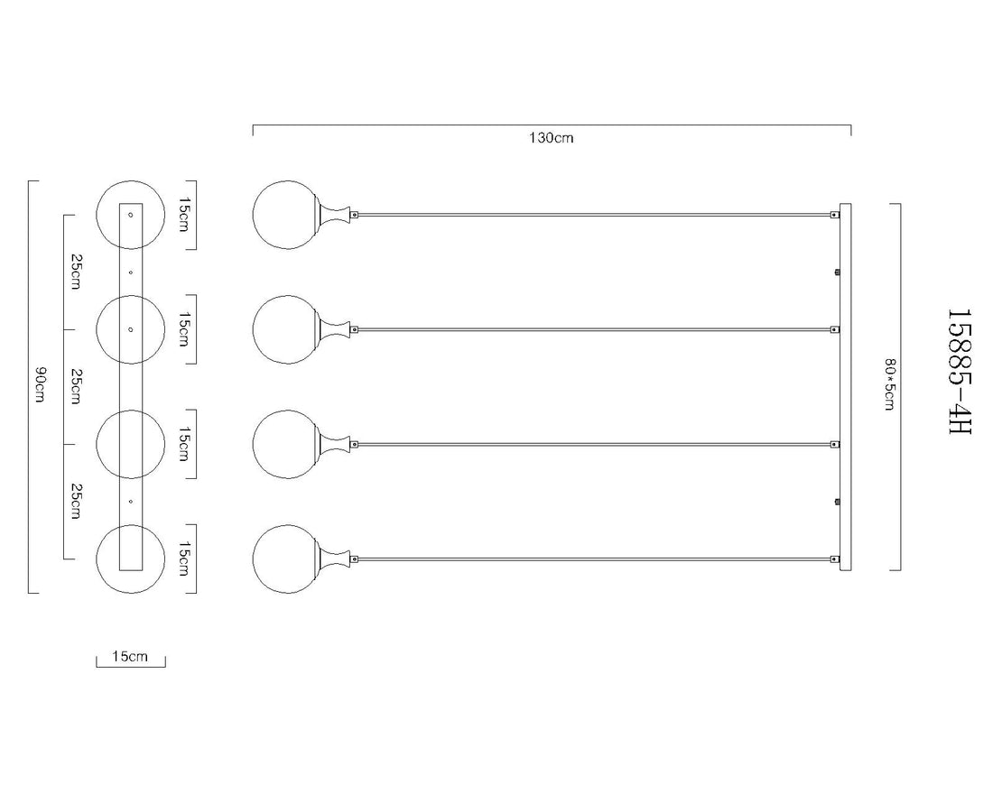 Globo 15885-4H additional product view 6