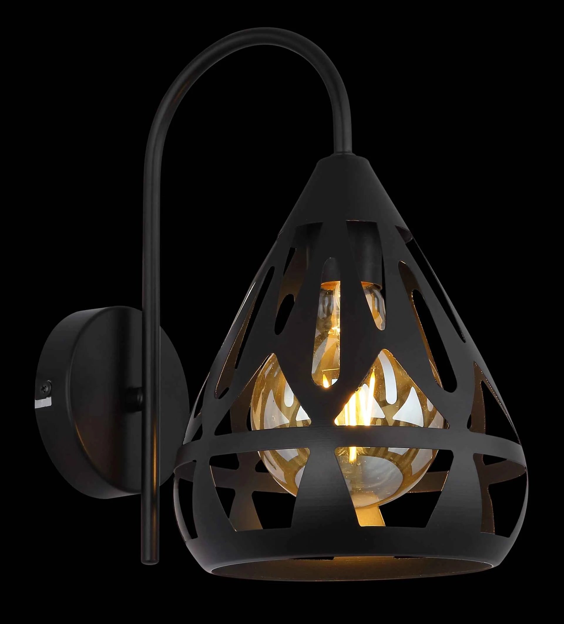 GLOBO Wall Lamp Black E27 15889W | Buy in Kenya | Red Rhino