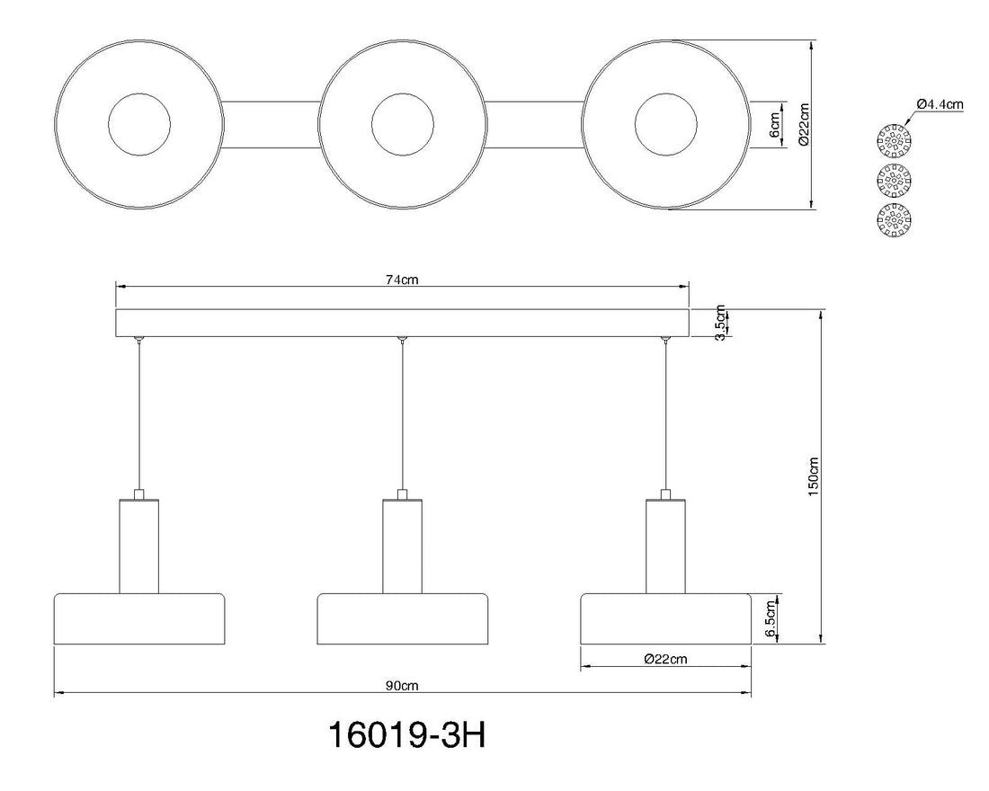 Globo 16019-3H additional product view 2