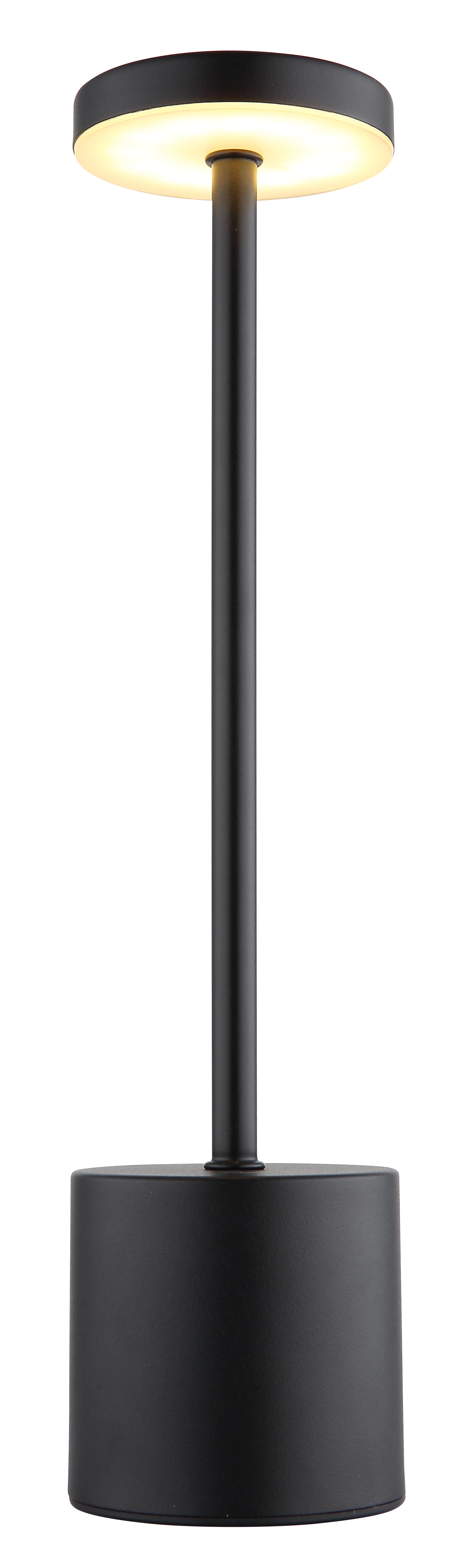 GLOBO POLINA Table Lamp Black Opal LED 1.2W 21019B - official supplier lifestyle image