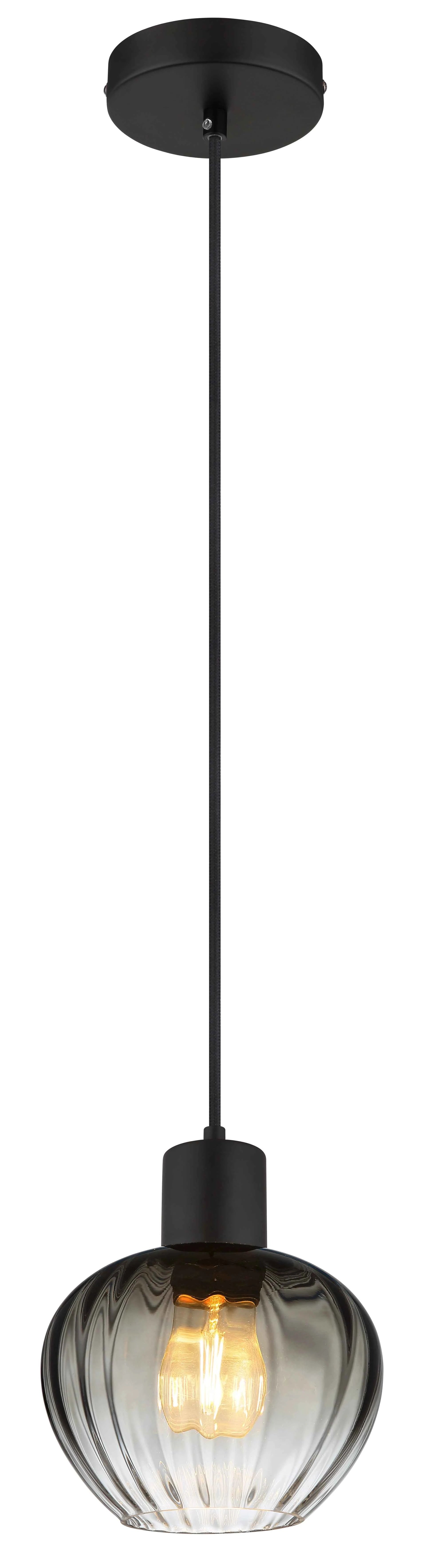 GLOBO Pendant Light Black Smoked Glass E27 30130108 | Buy in Kenya | Red Rhino