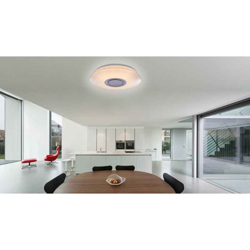GLOBO Ceiling Light White Opal Sparkle LED 12W 41341-12 | Buy in Kenya | Red Rhino