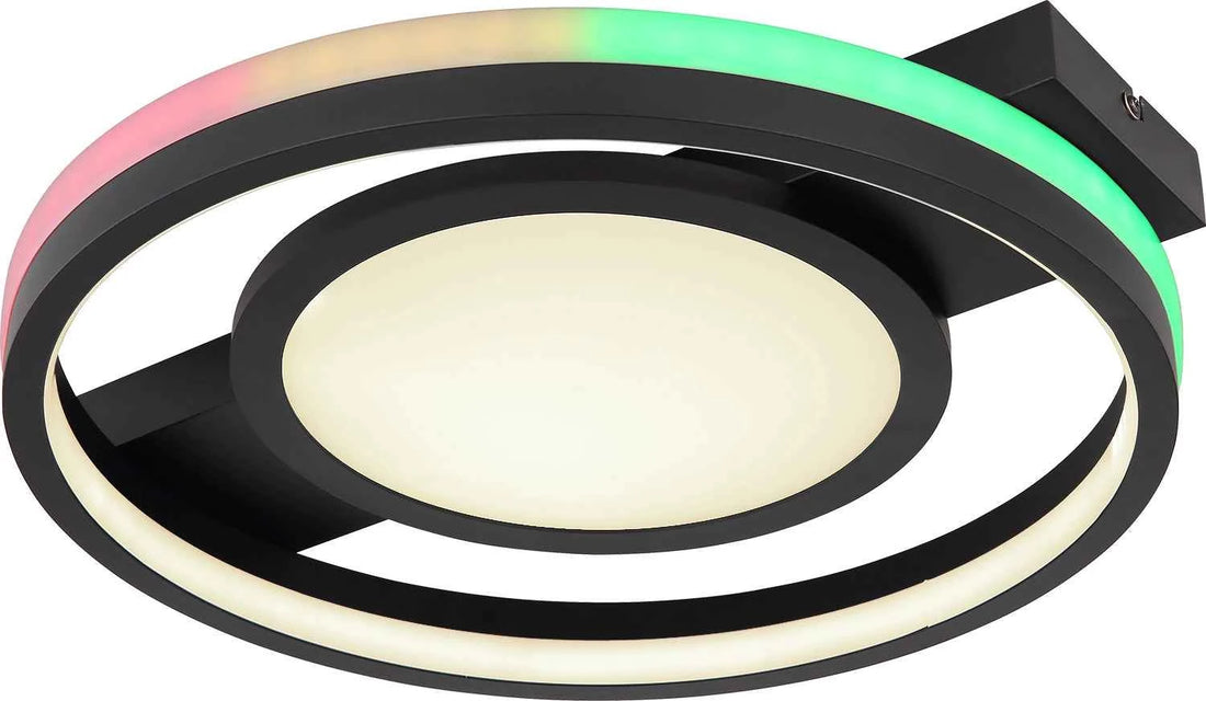 GLOBO Ceiling Light Black Opal LED 40W 41393-40 | Buy in Kenya | Red Rhino