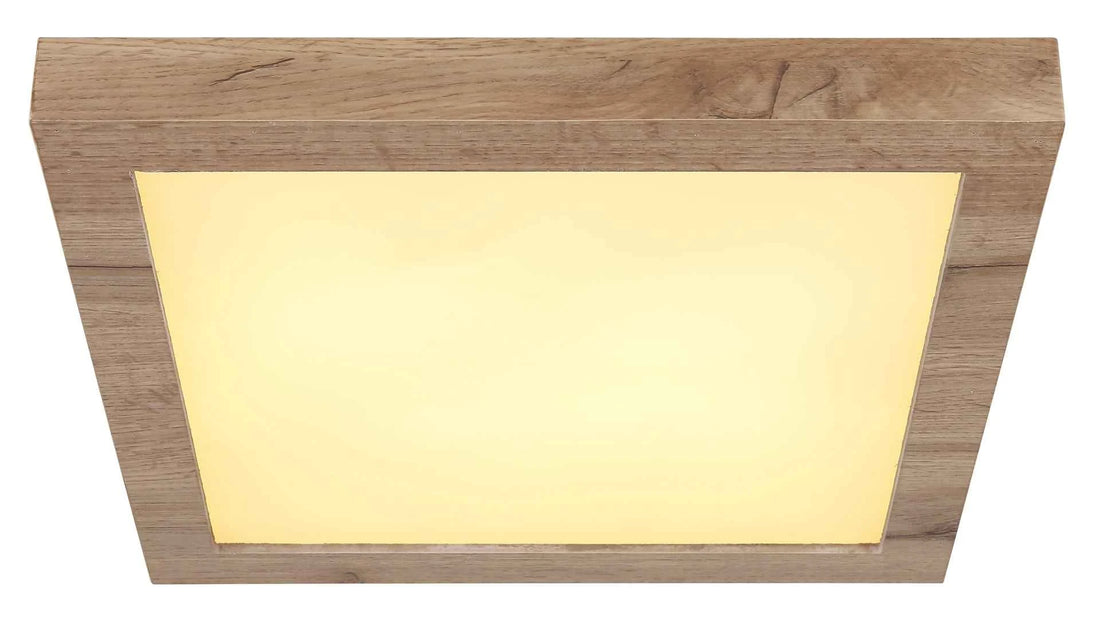 GLOBO Ceiling Light White Dark Wood LED 16W 415950-16 | Buy in Kenya | Red Rhino