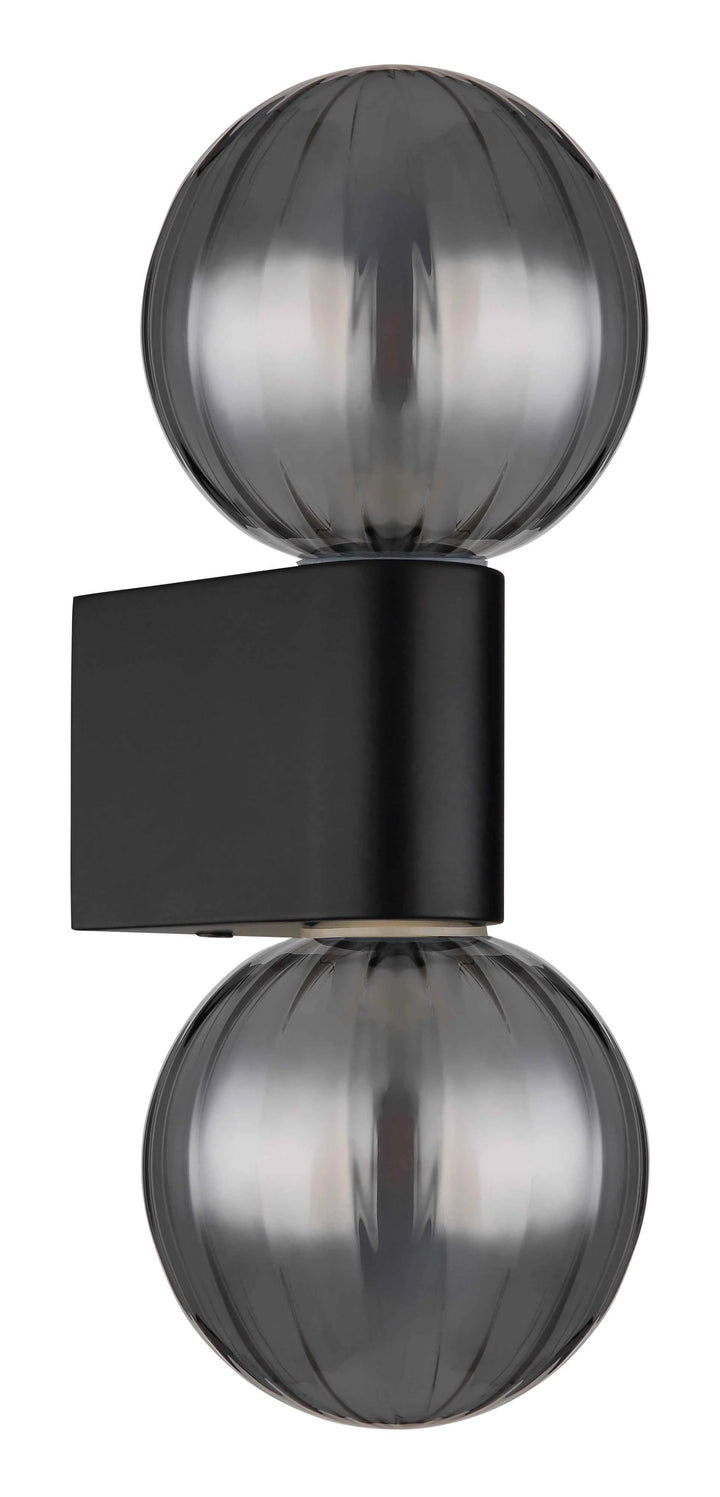 GLOBO Wall Light Black Smoked Glass 2xG9 IP44 41928-2 | Buy in Kenya | Red Rhino