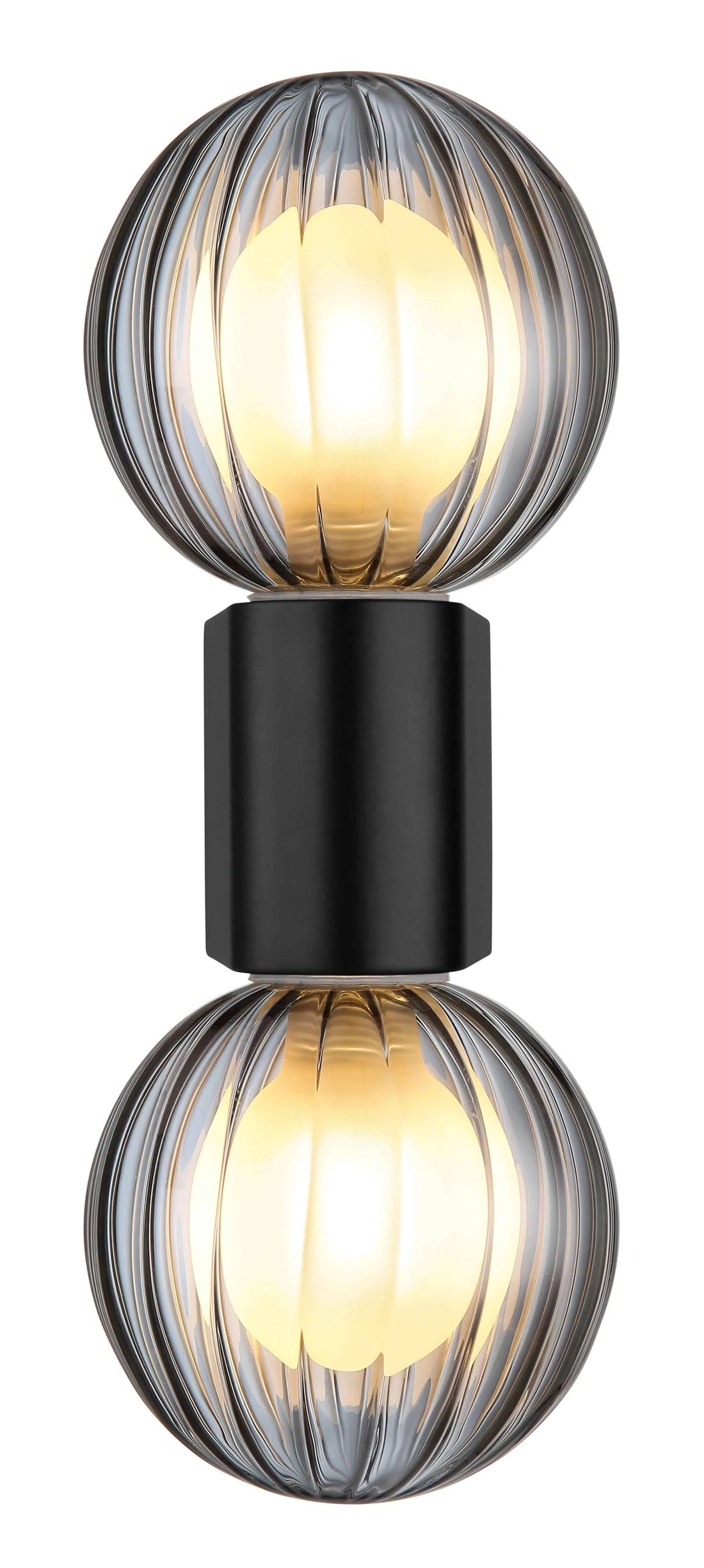 GLOBO Wall Light Black Smoked Glass 2xG9 IP44 41928-2 | Buy in Kenya | Red Rhino