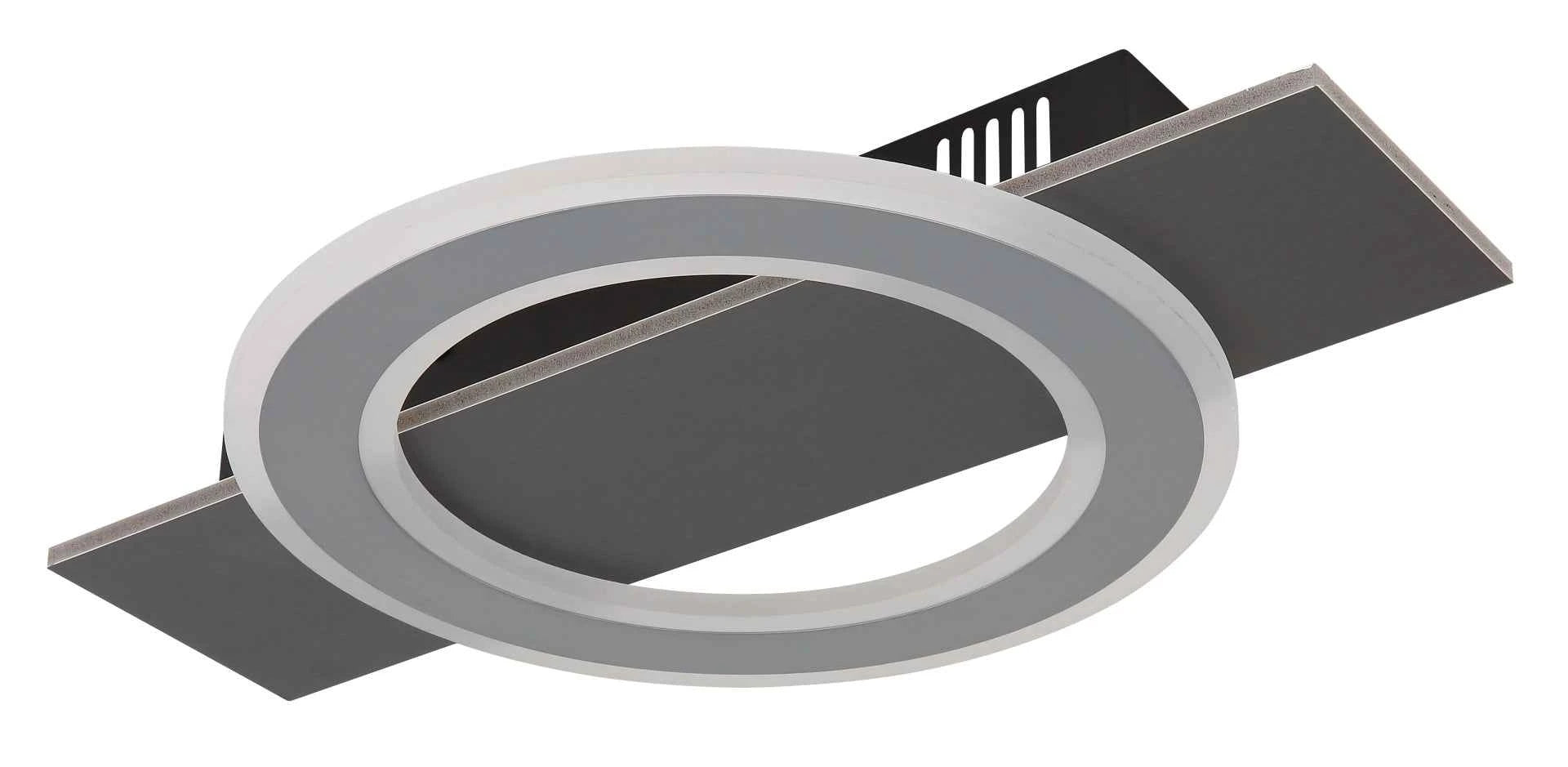 GLOBO Ceiling Light Anthracite Grey Opal LED 18W 48034-18 | Buy in Kenya | Red Rhino