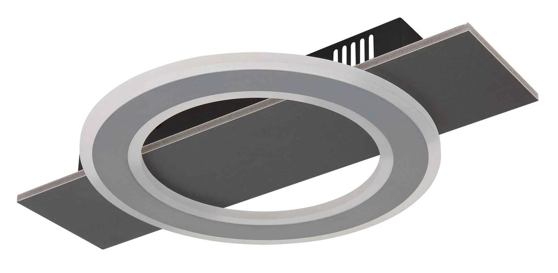 GLOBO Ceiling Light Anthracite Grey Opal LED 18W 48034-18 | Buy in Kenya | Red Rhino